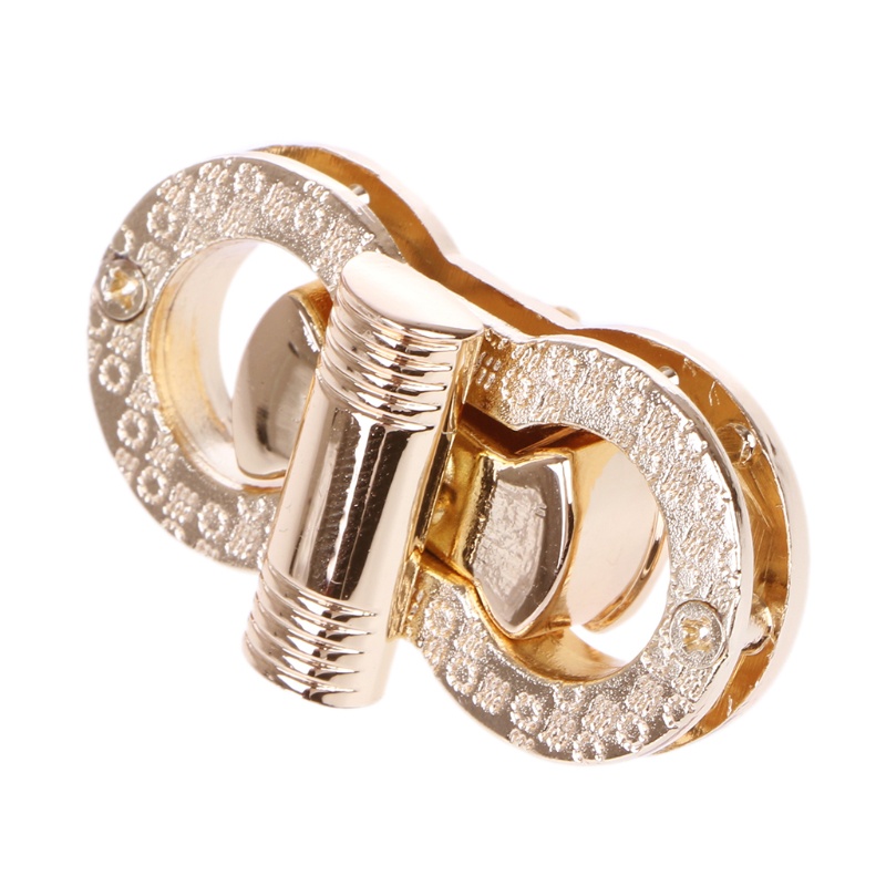 Khóa Kim Loại Dạng Xoắn DIY Dành Cho Túi Xách Đeo Vai