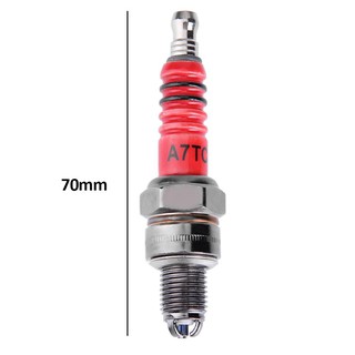 Bugi đánh lửa 3 điện cực cho xe mô tô/xe ATV 50-150 phân khối