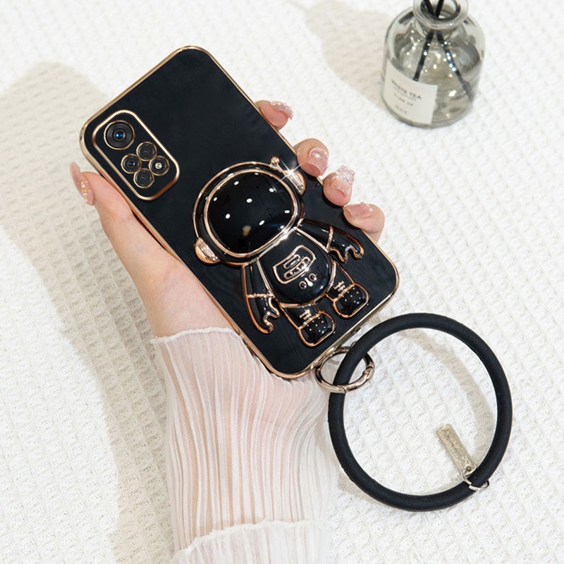 Ốp Điện Thoại Silicon Hình Máy Ảnh Có Giá Đỡ Cho Xiaomi Redmi Note 11 11S Pro 4G 5G