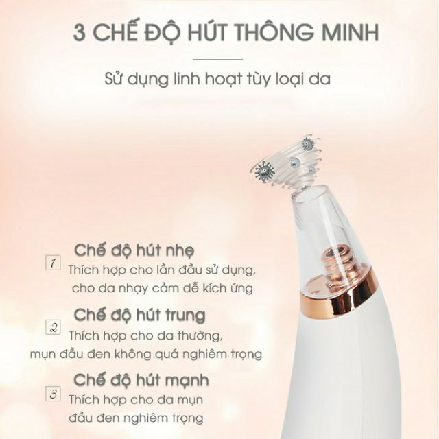 Máy hút mụn đầu đen mini cầm tay . KD1