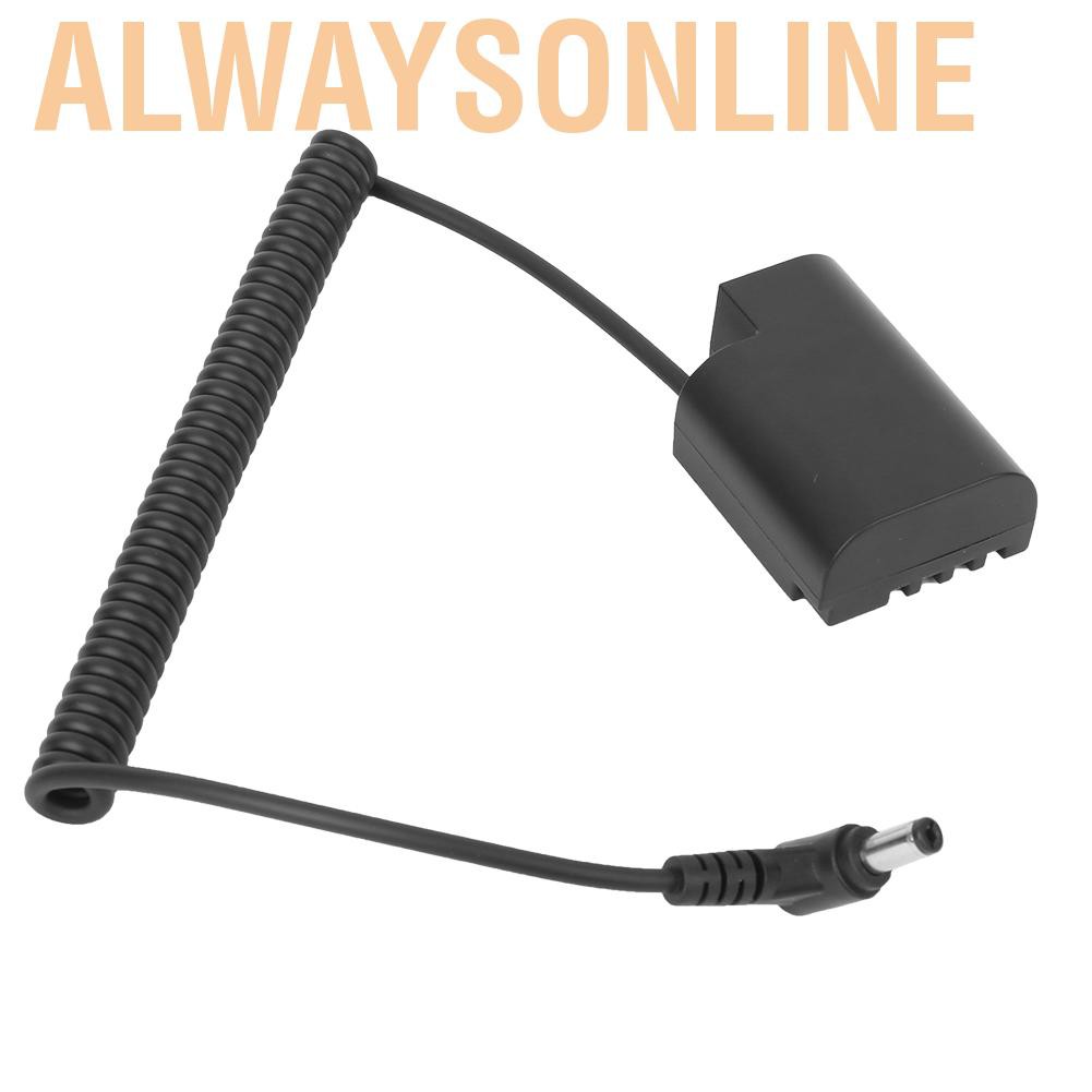 Bộ giải mã đầy đủ pin giả DC sang DMW-DCC12 (DMW-BLF19) cho GH3 GH4 GH5 GH5S