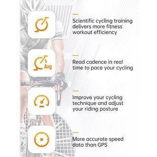 Cảm Biến tốc độ / vòng chân Cadence / Speed XOSS Vortex