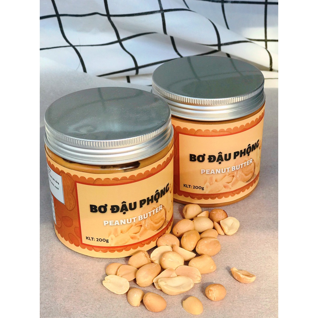 Bơ đậu phộng handmade giảm cân – 200g – The Happy Food VN