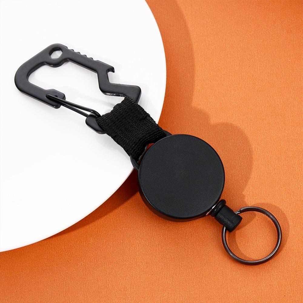 Móc Khóa Có Thể Thu Gọn Màu Cầu Vồng Giá Đỡ