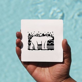 Khuôn hình xăm Gấu arctic