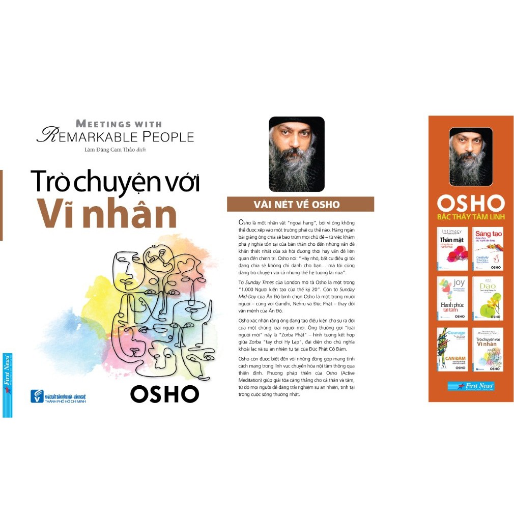 Sách - OSHO - Trò Chuyện Với Vĩ Nhân Tặng Kèm Bookmark