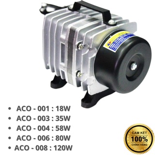 Máy sủi oxy , máy sục oxy Resun ACO 6 vòi cho bể cá