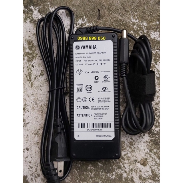 Adapter yamaha 16v 4.5a