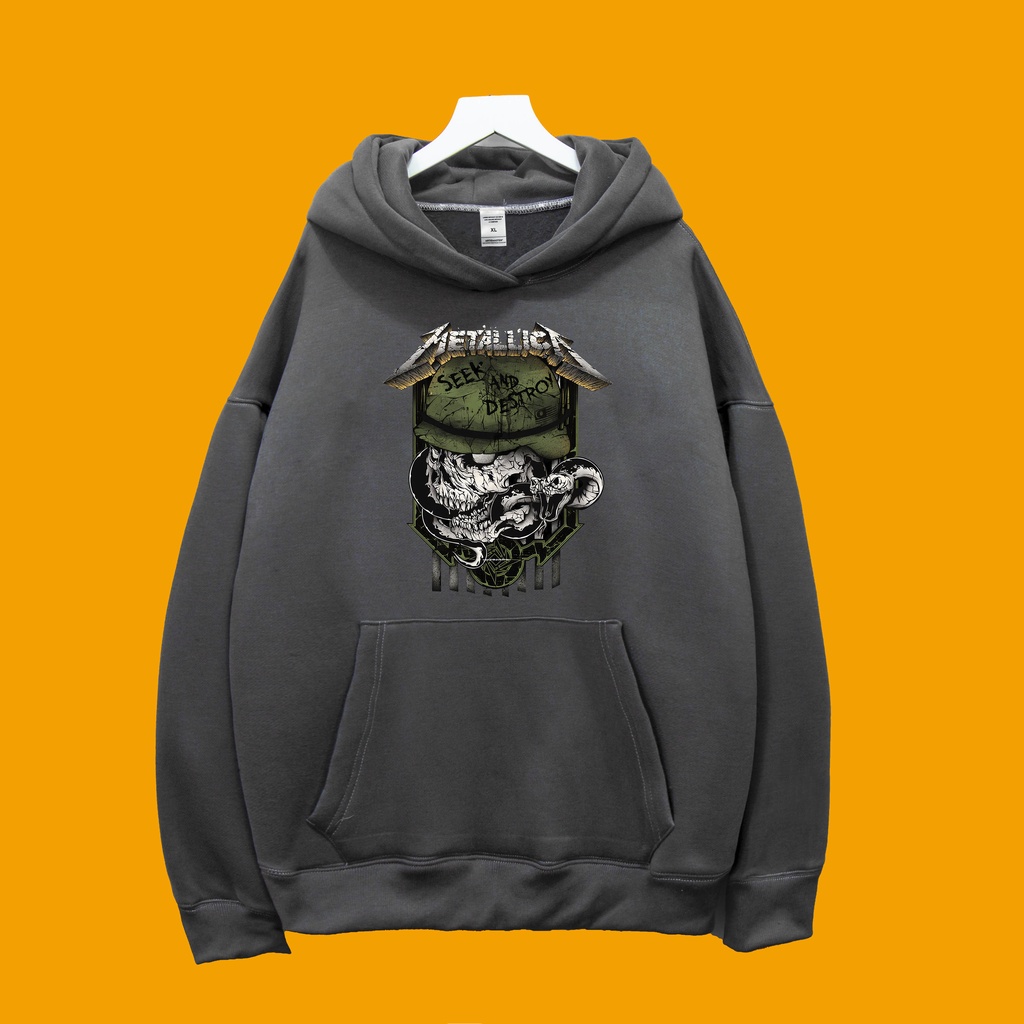 Áo Nỉ Hoodie METALLICA SEEK AND DESTROY Dogo Store , áo hoodie nam nữ nỉ bông cotton