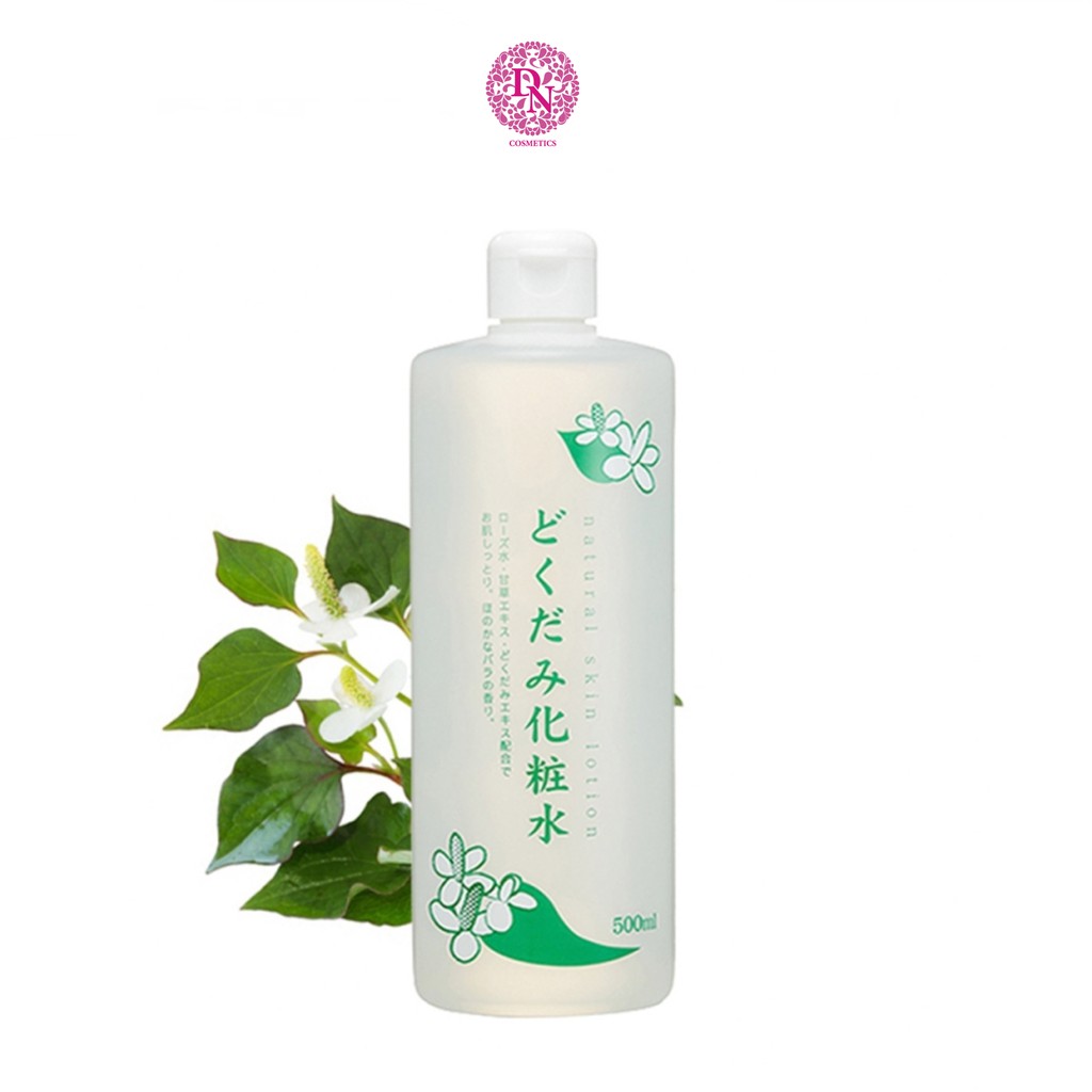 Nước hoa hồng diếp cá cấp ẩm, se khít lỗ chân lông Dokudami Natural Skin Lotion 500ml