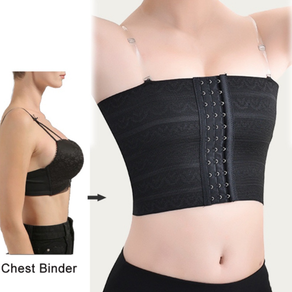 Áo Lót Nịt Ngực Không Dây Qipin Plus Size Vừa Vặn Tàng Hình Thoáng Khí Cho Nữ