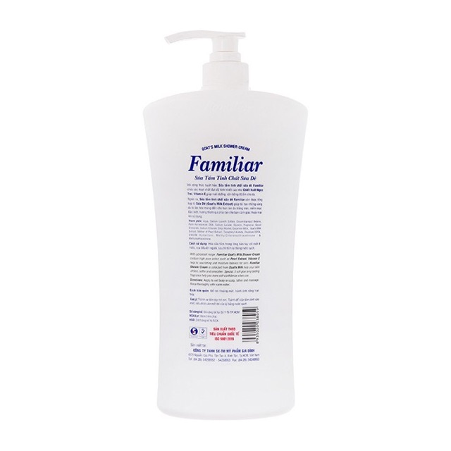Sữa tắm tinh chất sữa dê Familiar Goat's Milk 1.200ml | BigBuy360 - bigbuy360.vn