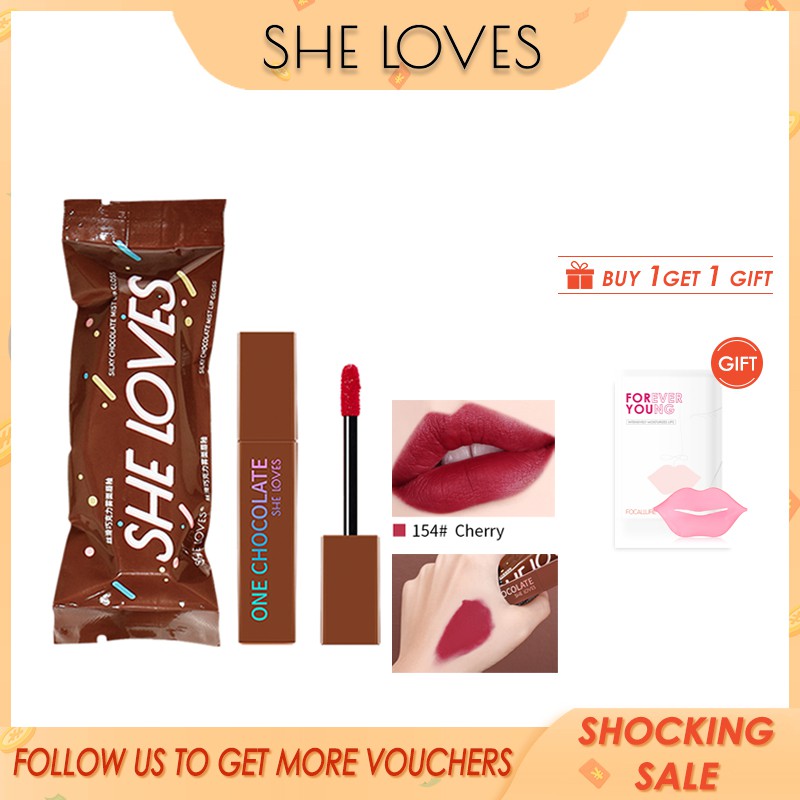 [Hàng mới về] Son Kem Bóng She Loves 8 Màu Tùy Chọn