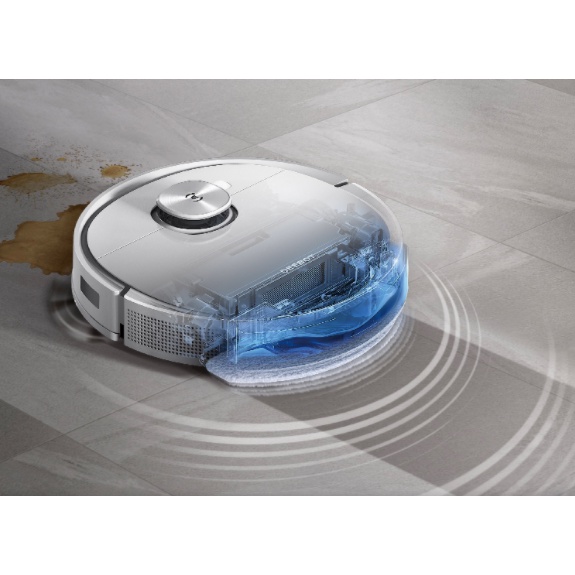 Robot hút bụi lau nhà Ecovacs Deboot T9 Aivi Lực hút max 3000PA Tặng App Ecovacs Home - Hàng B