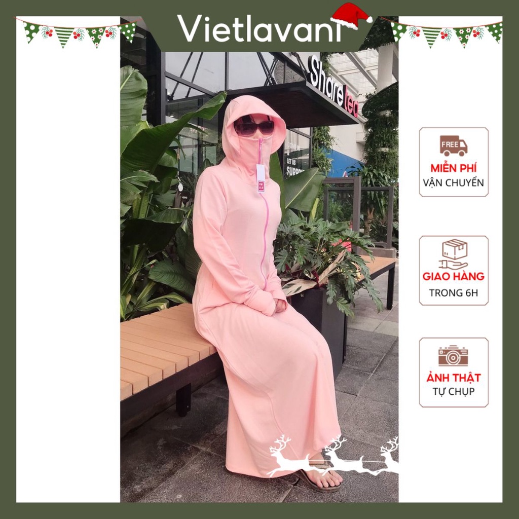 Áo váy liền chống nắng hot nhất 2019