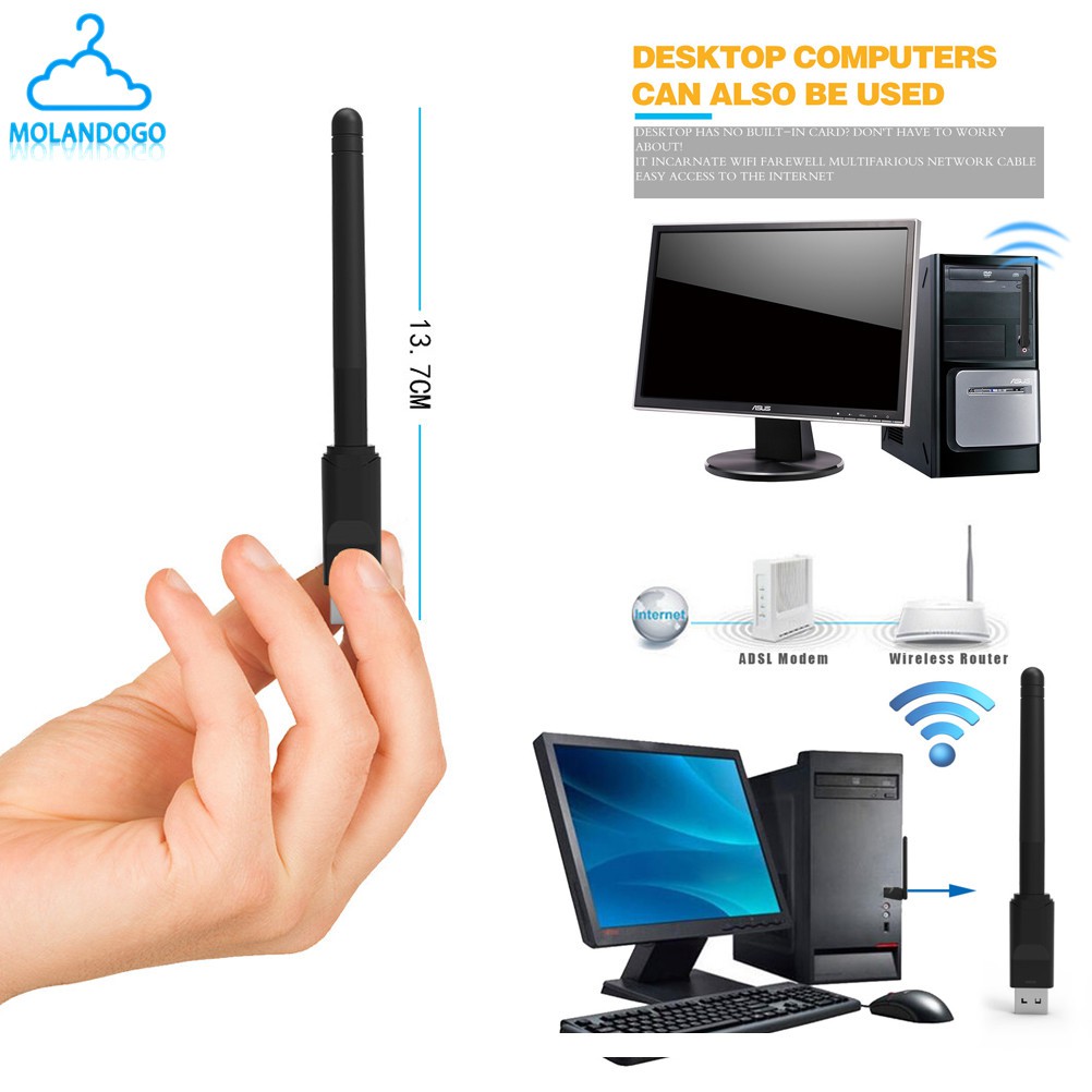 Bộ phát wifi không dây 802.11n / g / b 150Mbps | BigBuy360 - bigbuy360.vn