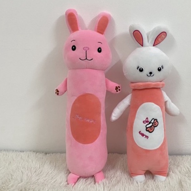 Gối ôm cho bé thỏ love cute dễ thương dài 70cm