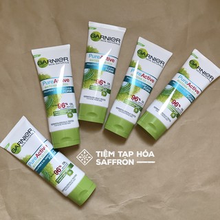 (100ml) Sữa rửa mặt Garnier Matcha Detox Pure Active