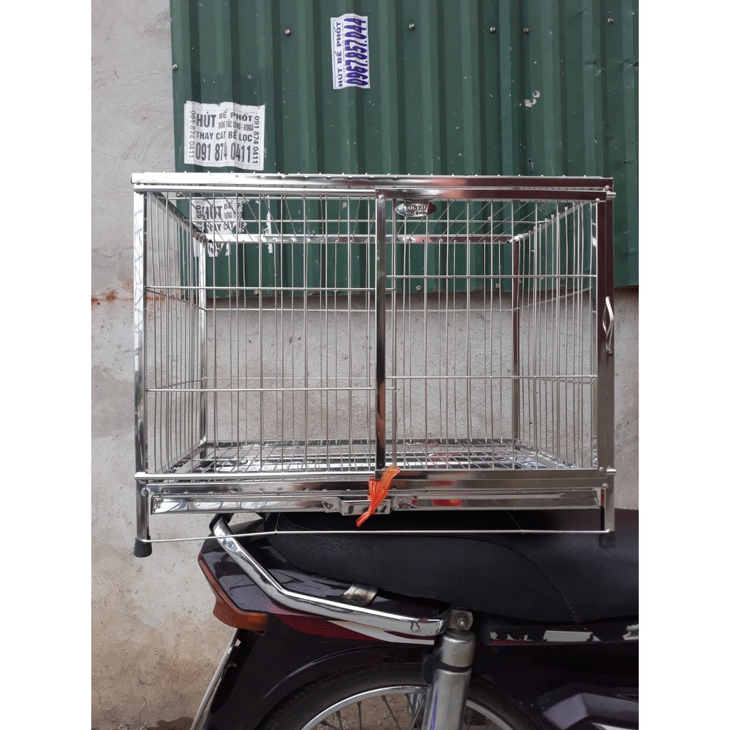 Lồng chó DUCANO lồng inox chuồng nhốt chó inox s1