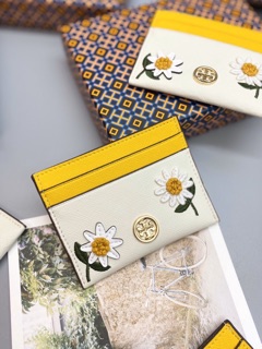 VÍ CARD HOLDER TORY THÊU HOA