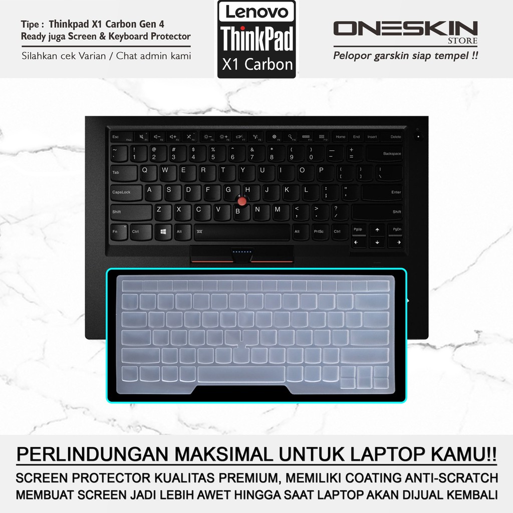 Miếng Dán Bảo Vệ Bàn Phím Cho Laptop Lenovo Thinkpad X1 Carbon Gen 4 5 6