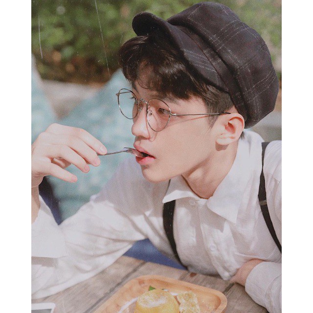 Gọng kính tròn ❤️ freeship❤️ mắt kính nam nữ gọng tròn nobita nhiều màu sắc, siêu hack tuổi dễ thương kute tặng kèm khăn