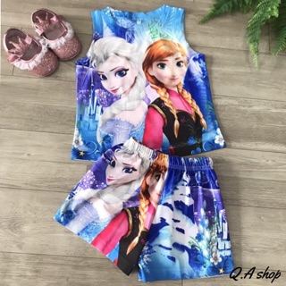 Bộ bé gái sát nách Elsa