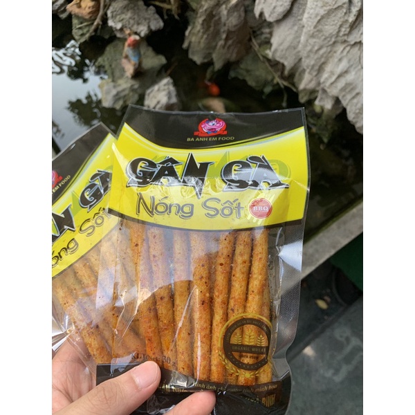 Snack gân gà nóng sốt dai ngon