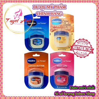 Son dưỡng môi vaseline 7g, 4 loại hương