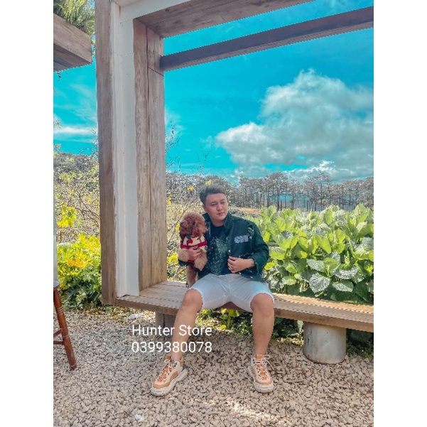 Sneakers nam HT14 - 5CM -Phong Cách Cực Ngầu, Thời Trang Trẻ Trung, Phối Màu Độc Lạ