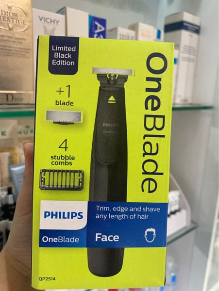 [Rẻ vô địch] [Nội địa Pháp] Máy cạo râu sạc điện đa dụng Philips Oneblade