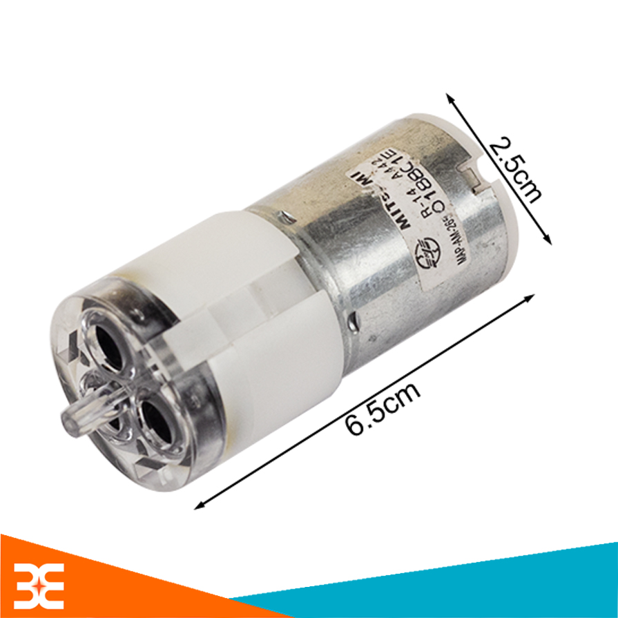 Máy Bơm Hơi Mini Mitsumi chế sục khí bể cá 6-12VDC - A442