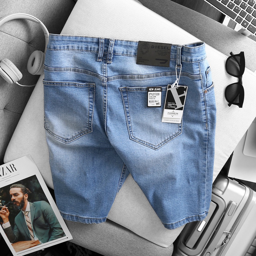 [bigsize < 130kg] QUẦN SHORT JEAN NAM BIG SIZE | BigBuy360 - bigbuy360.vn