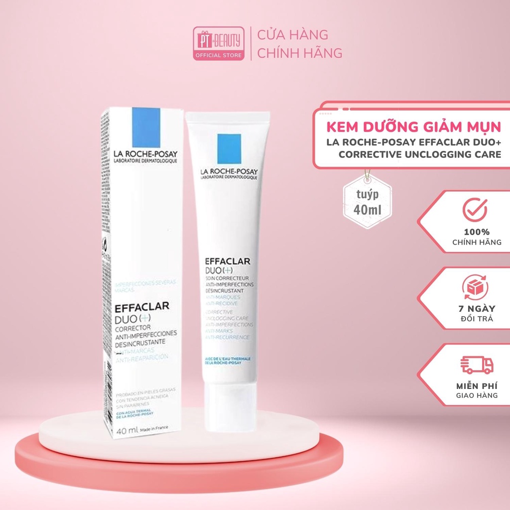 Kem dưỡng La Roche-Posay Effaclar Duo+ Corrective Unclogging Care Antiimperfection Anti-marks Anti-Reoccurence 40ml