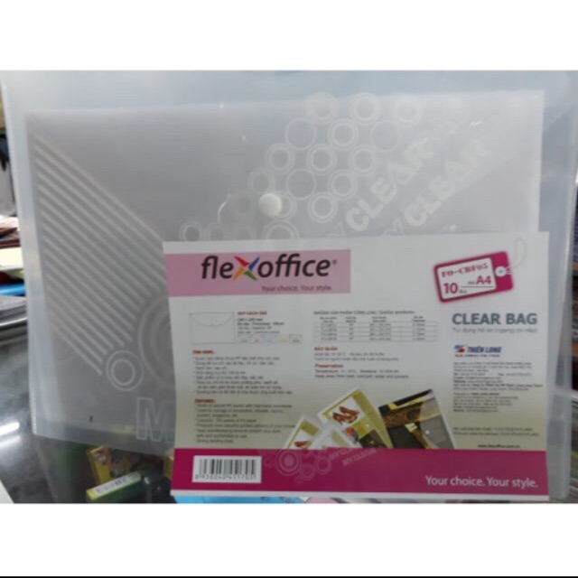 Bìa nút TLA4 (túi cúc)