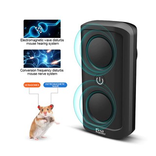 Máy đuổi chuột côn trùng bằng sóng siêu âm hiệu quả tức thời PEST REPELLER 200m² ❤️Hanrui Offical❤️