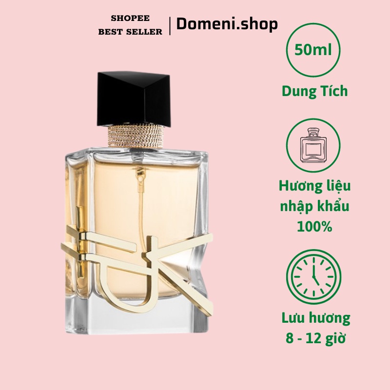 Nước Hoa Nữ Chính Hãng Free 50ml Hương Thơm Dịu Ngọt, Nhẹ Nhàng Thơm Lâu 12h - Dầu Thơm Nữ