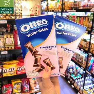 [VITAMIN HOUSE] Bánh Oreo Wafer Bites Strawberry 47g