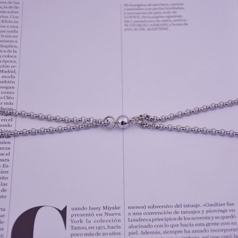 Set 2 Vòng Cổ Nam Châm Cho Cặp Đôi