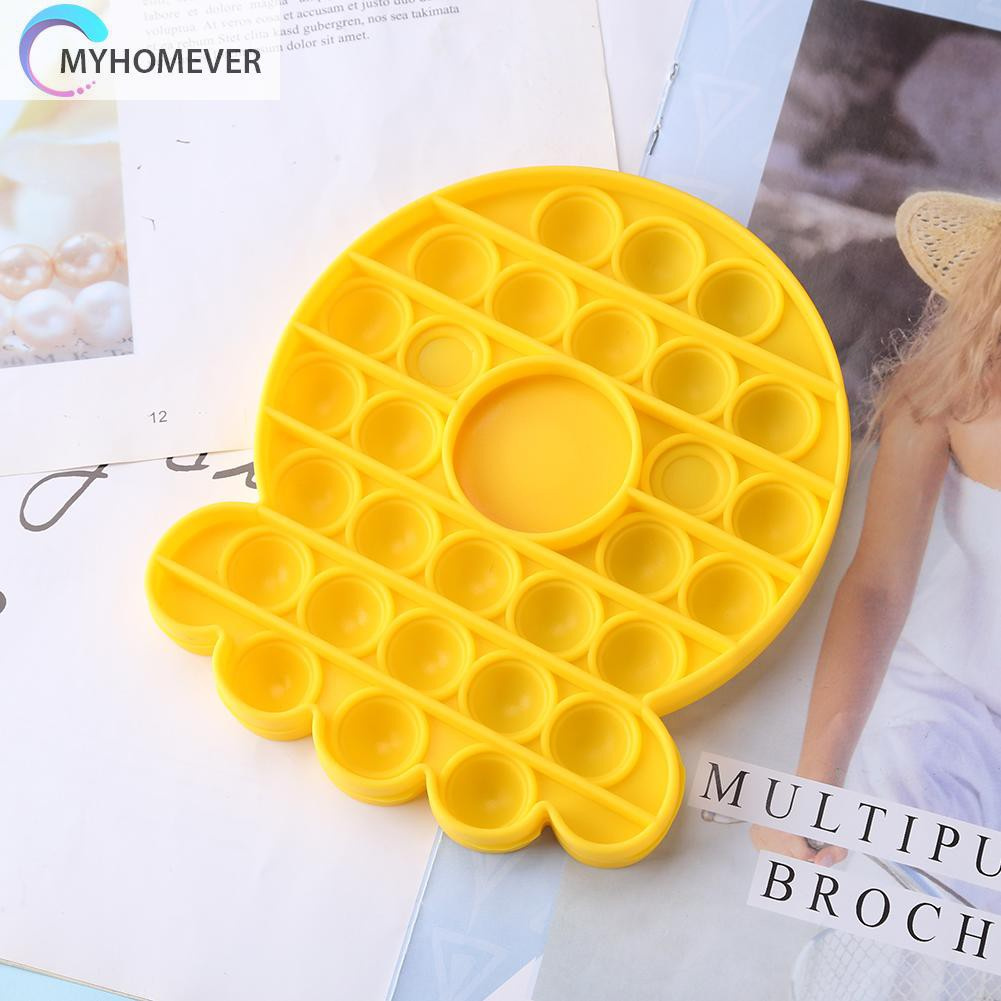 Pop It Fidget Đồ chơi Silicone Octopus Push Bubble Concentration Fidget Đồ chơis Stress Relief Đồ chơi