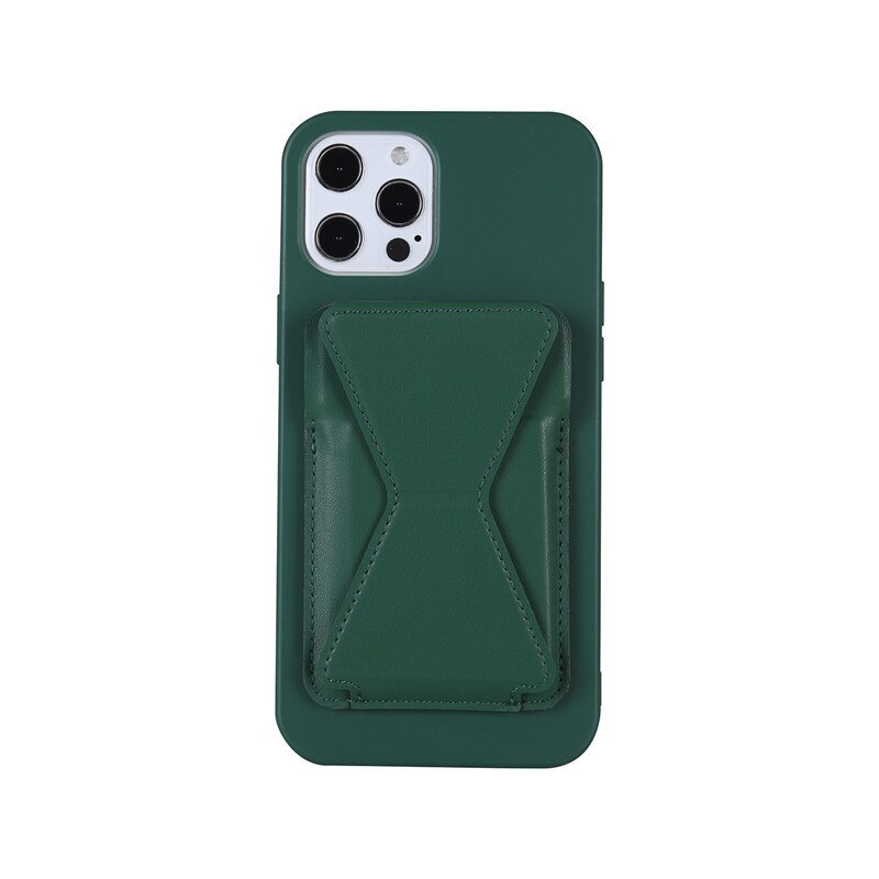 Ốp Điện Thoại Da Kèm Ngăn Đựng Thẻ Khóa Nam Châm Cho iphone 15 12 13 14 pro max 12 mini 13mini 15plus