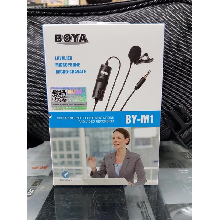 Micro Cài Áo Có Dây BOYA BY-M1