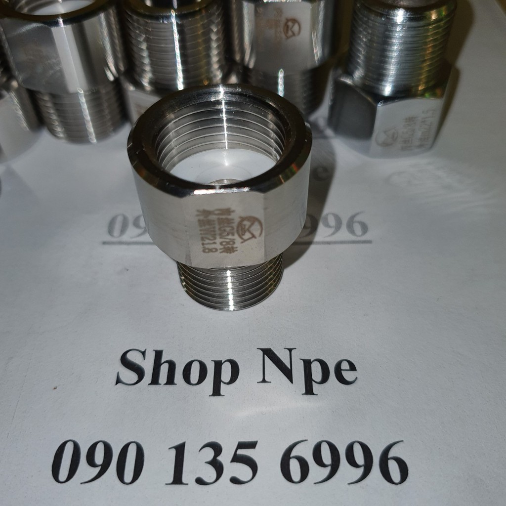 Đầu nối ren G5/8, W21.8, Ren bình chữa cháy, CGA320, W21.8L