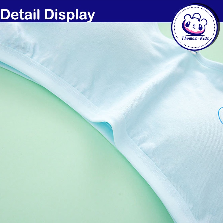 Áo Ngực Cotton Hai Dây Mỏng Thoáng Khí Thời Trang Mùa Hè Cho Bé Gái 8-16 Tuổi