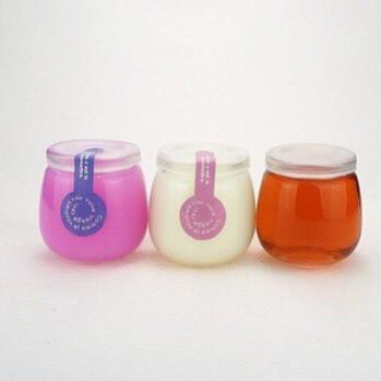HŨ THỦY TINH CÓ NẮP LÀM SỮA CHUA 200ML, 100ML