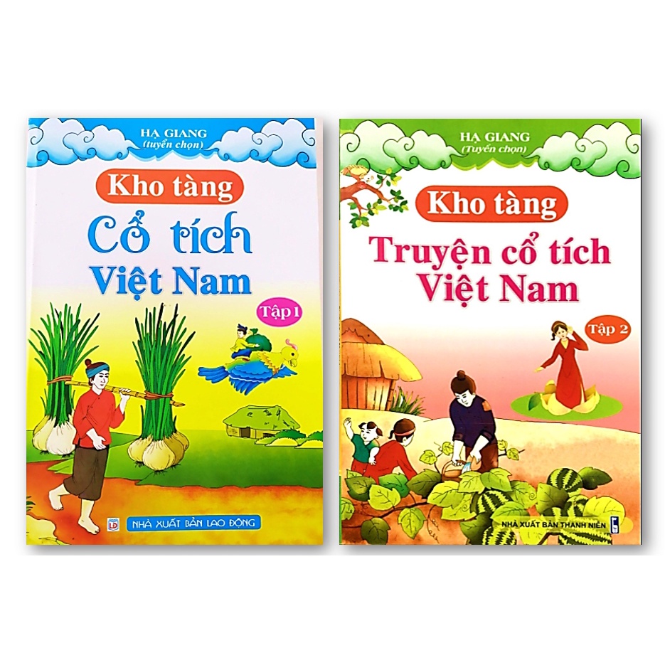 Sách - Combo Kho tàng cổ tích Việt Nam ( 2 Tập)