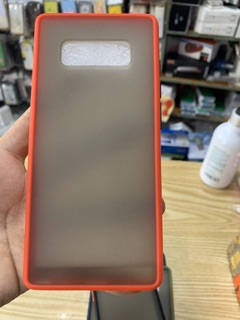 Ốp lưng Samsung Note 8 dẻo viềng màu lưng nhám