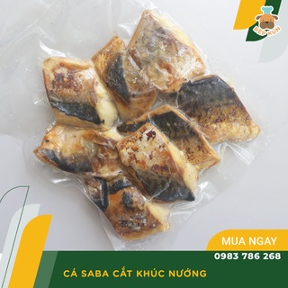 Cá Saba Cắt Khúc Nướng Muối Túi 500gam