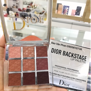 Bảng son môi Dior BackStage