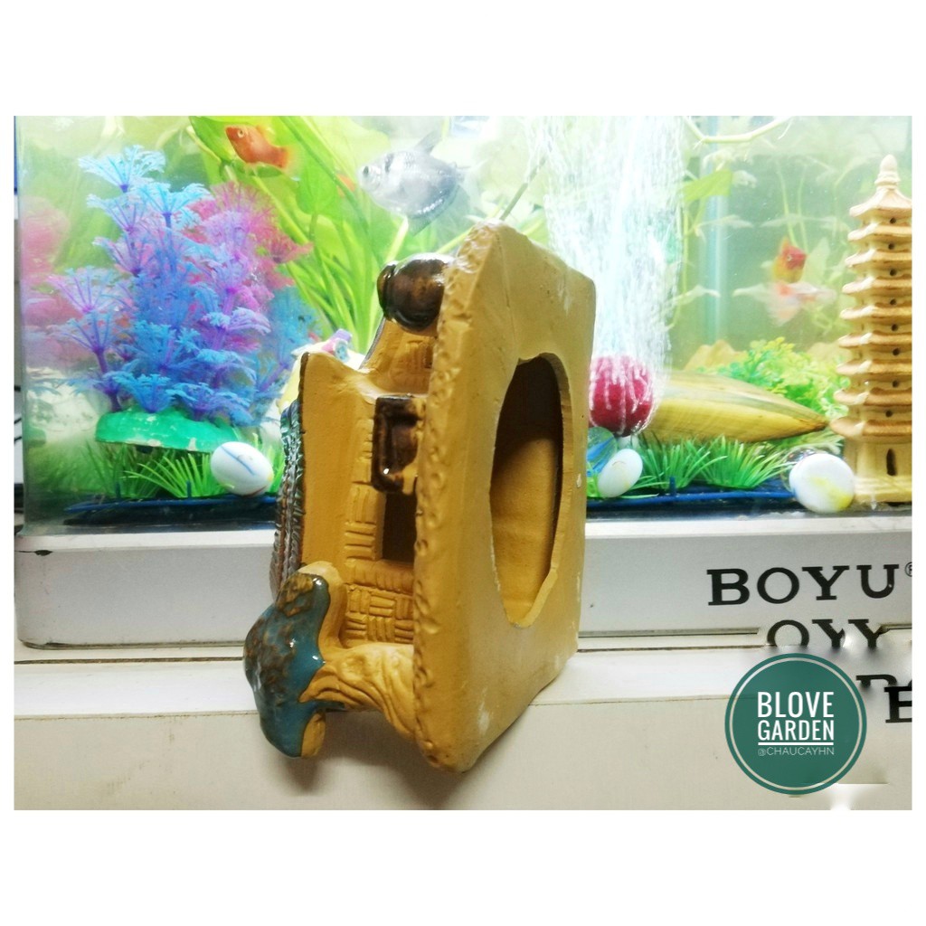 [GIÁ SỐC - GIẢM 30%]Nhà nấm trang trí bể cá, non bộ, tiểu cảnh sân vườn